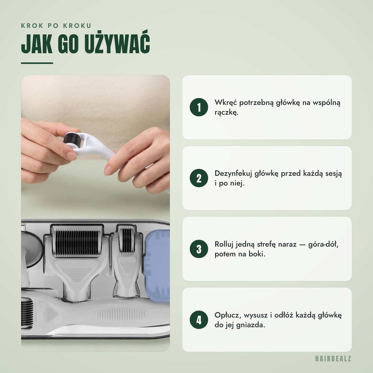 Krok po kroku — jak stosować