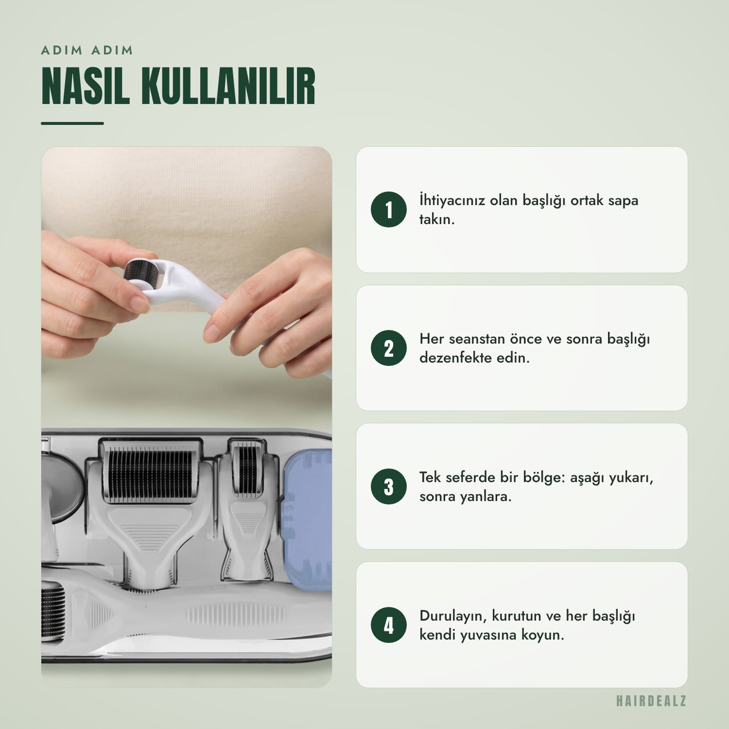 Adım adım — Nasıl kullanılır