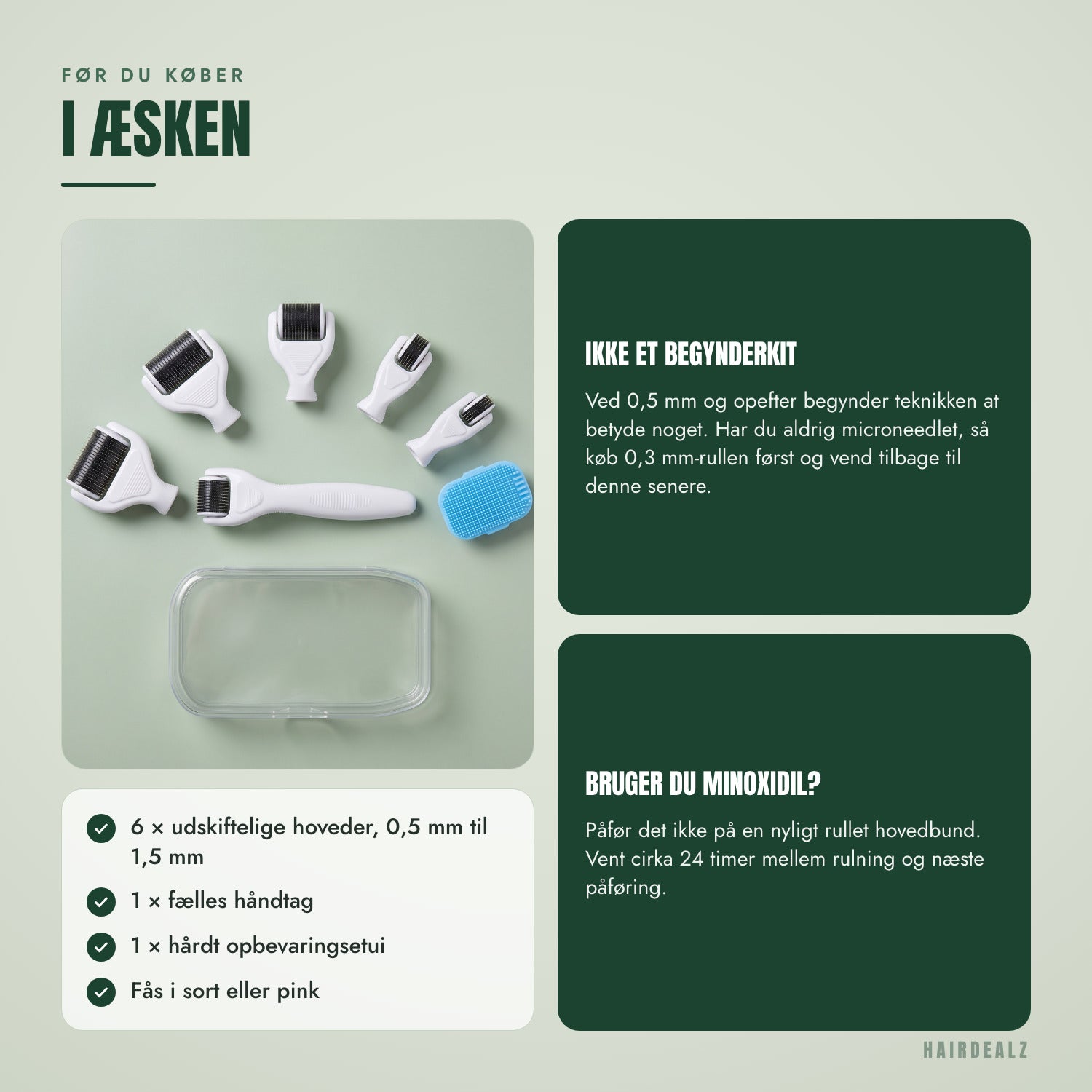 Inden du bestiller — I æsken