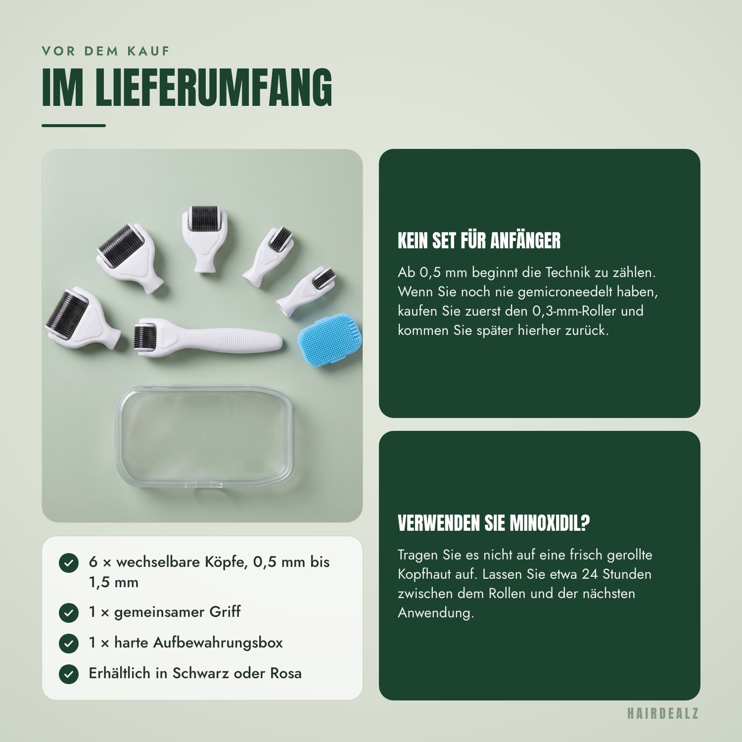 Vor dem Kauf — Im Lieferumfang