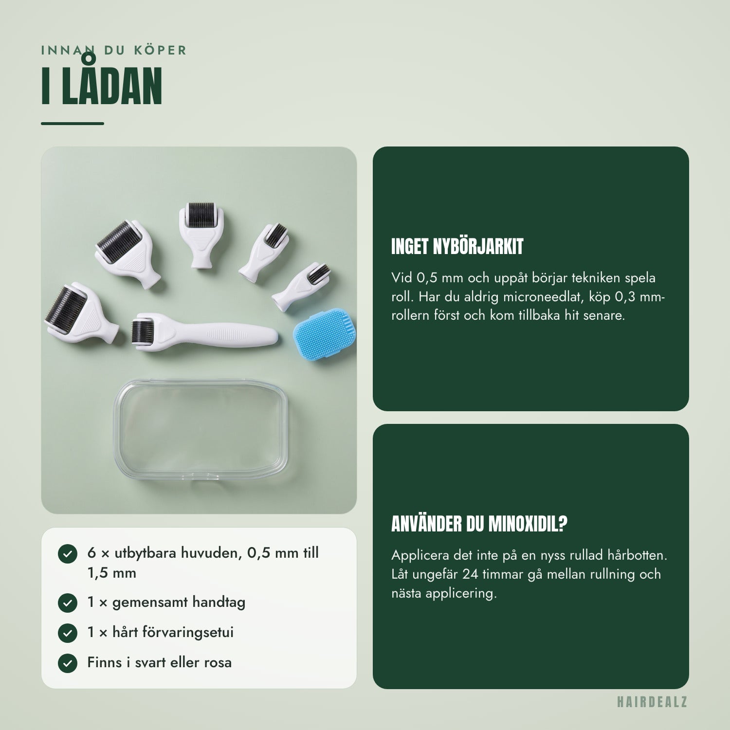 Innan du köper — I lådan