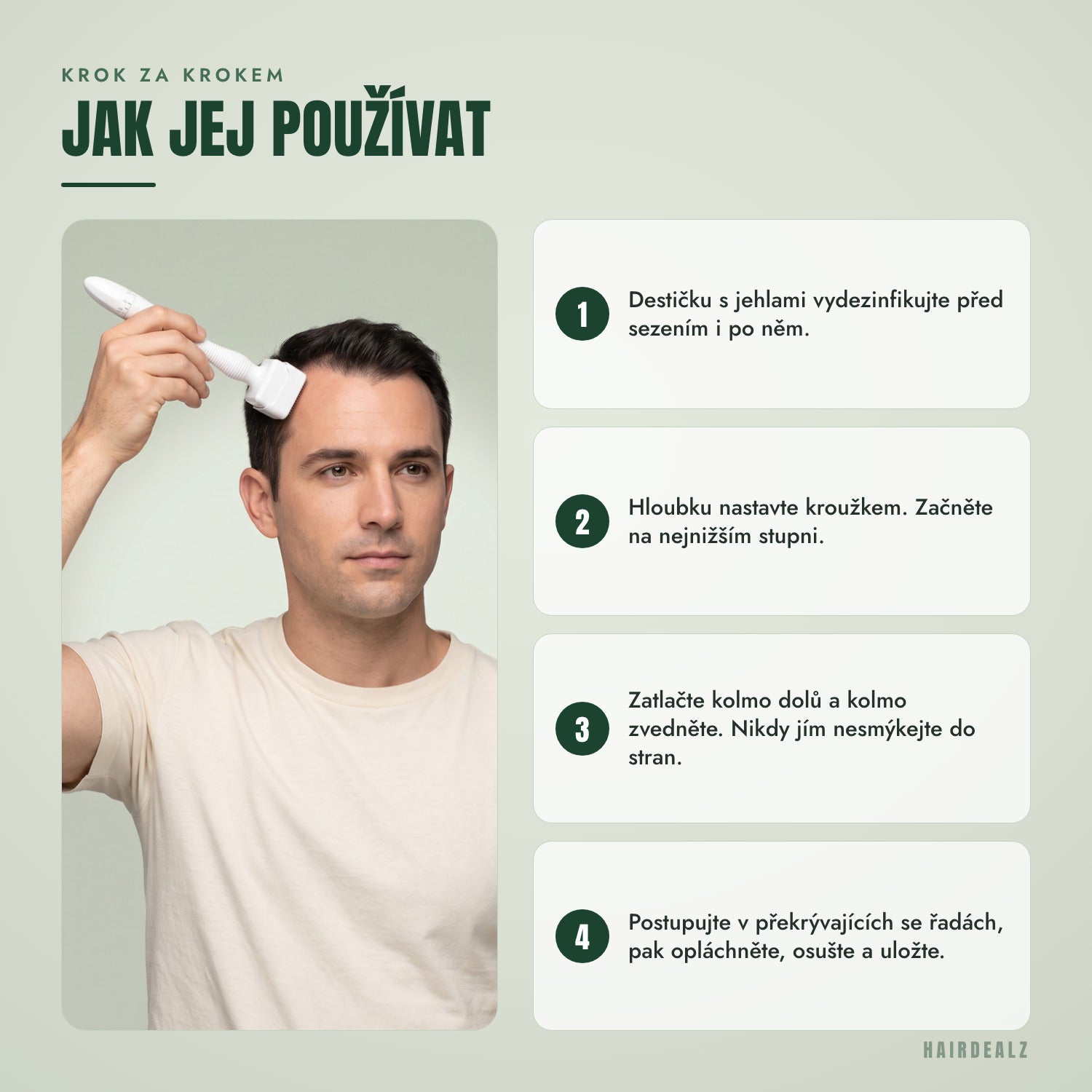 Krok za krokem — jak na to