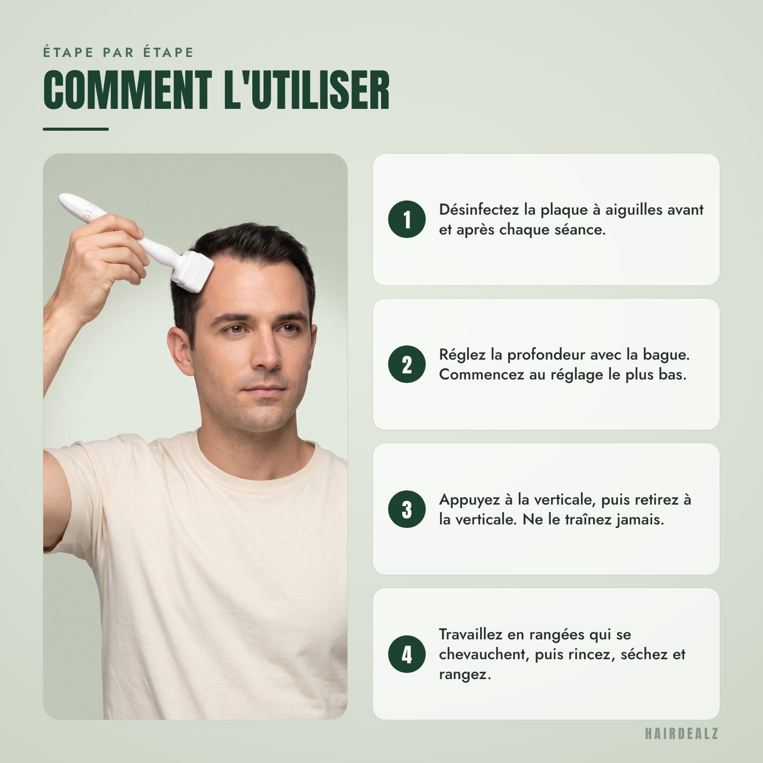 Étape par étape — Comment l'utiliser