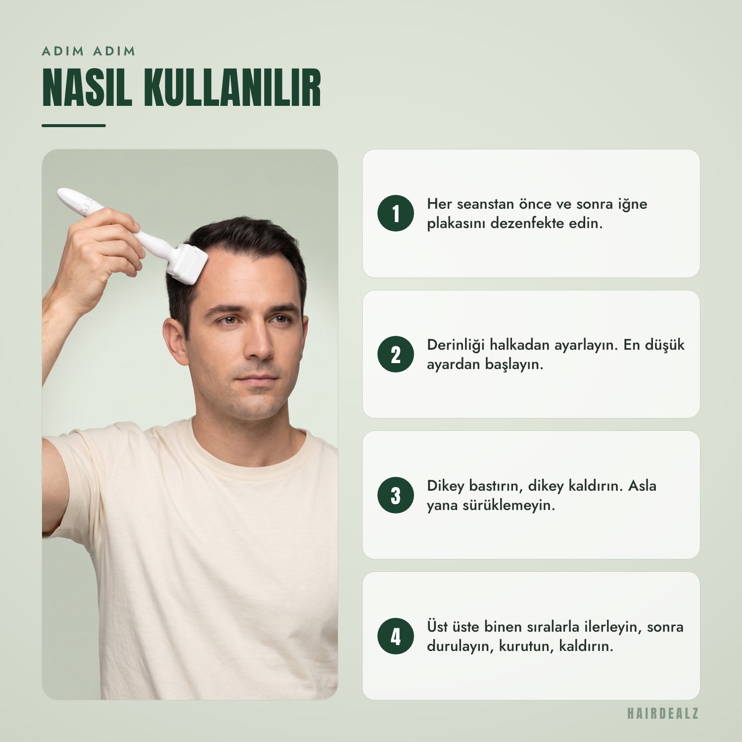 Adım adım — Nasıl kullanılır