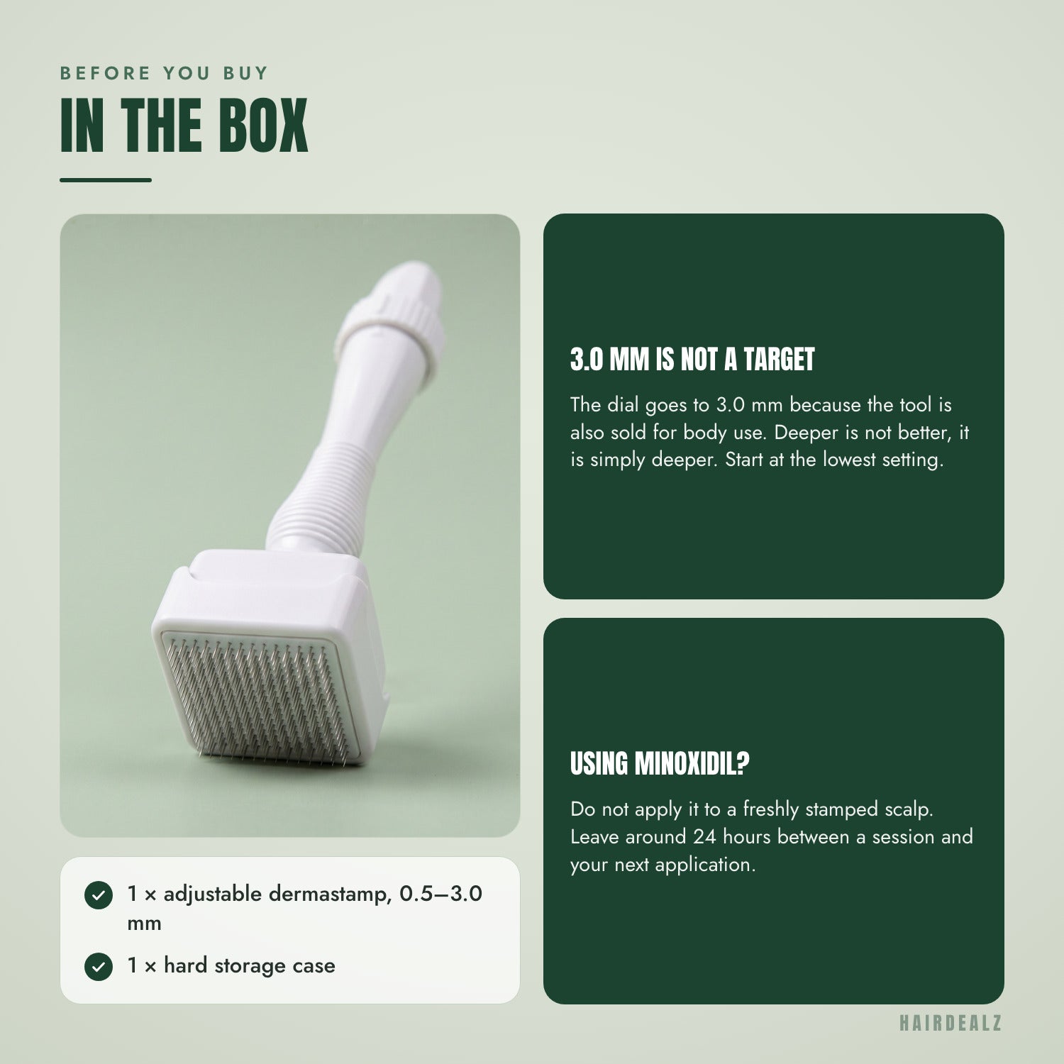 Before you buy — In the box