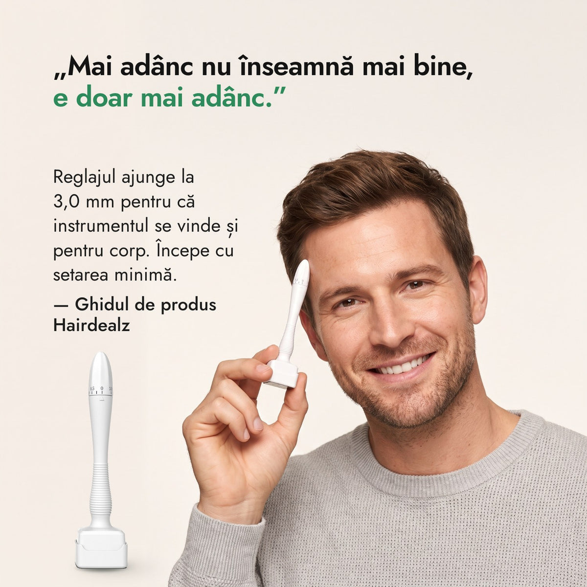 Mai adânc nu înseamnă mai bine, e doar mai adânc. — Ghidul de produs Hairdealz
