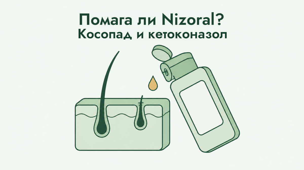 Помага ли Nizoral срещу косопад