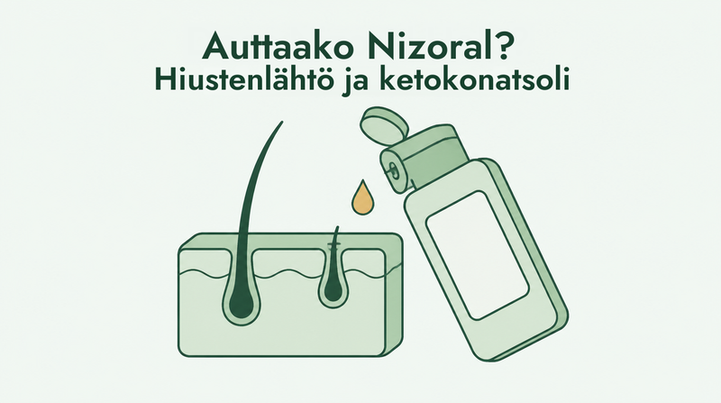 Auttaako Nizoral hiustenlähtöön