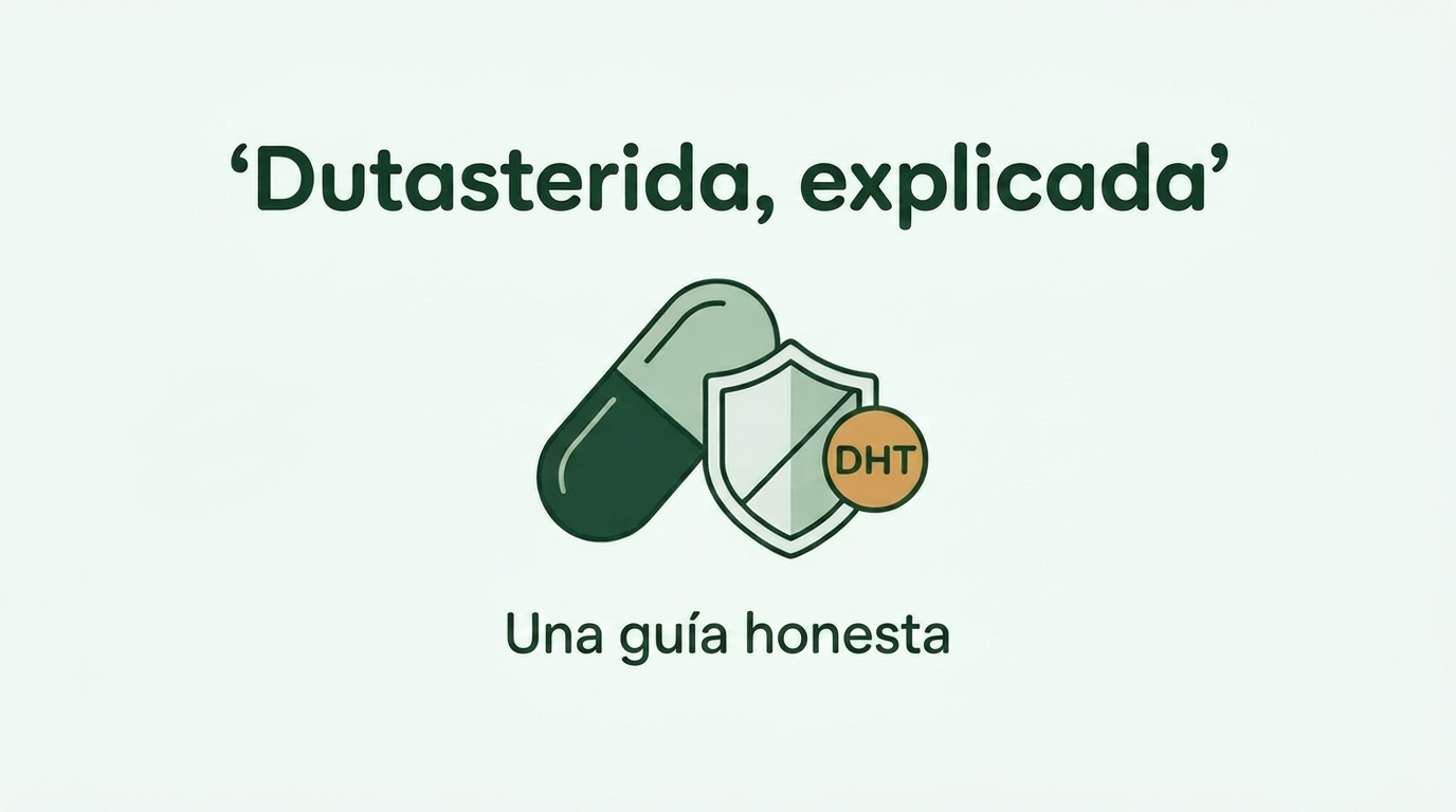 El dutasteride para la caída del cabello, explicado