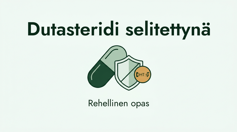 Dutasteridi hiustenlähtöön selitettynä
