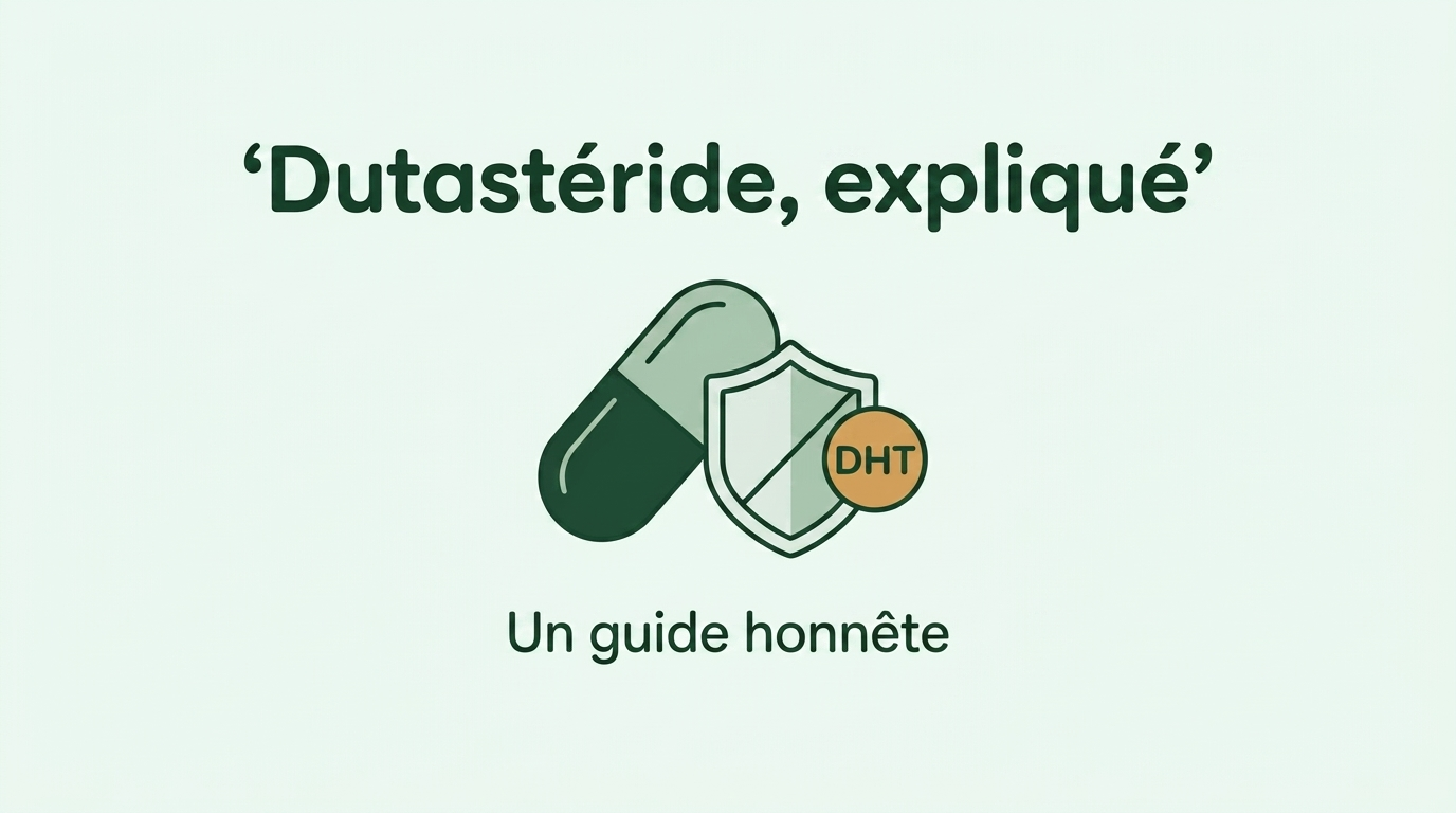 Le dutasteride contre la chute de cheveux, expliqué