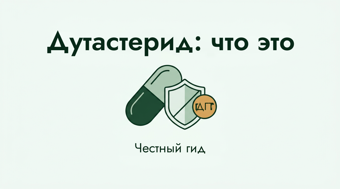 Дутастерид от выпадения волос: как это работает