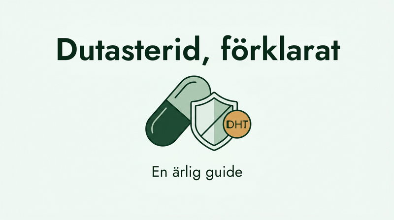 Dutasterid mot håravfall, förklarat