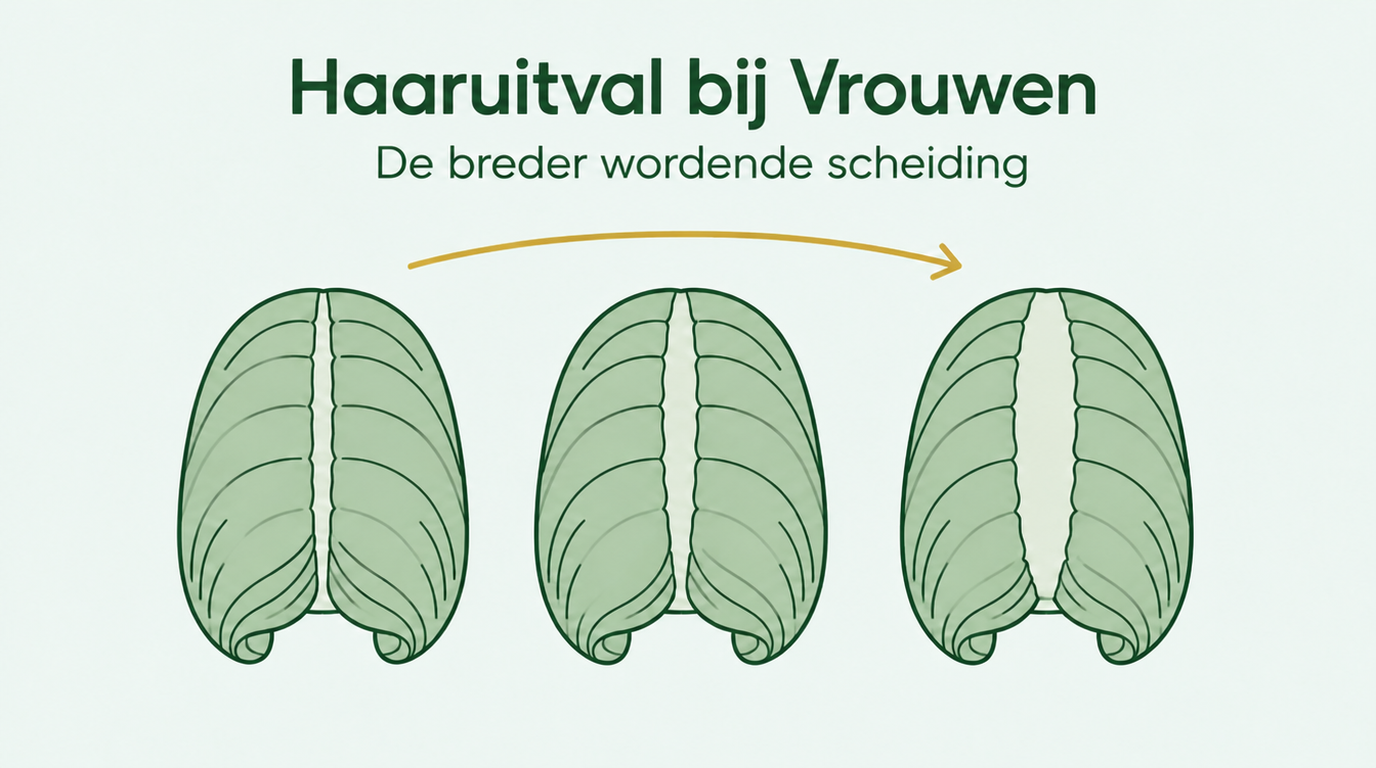 Vrouwelijke haaruitval en een bredere scheiding
