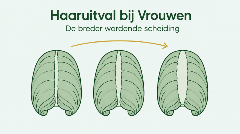 Vrouwelijke haaruitval en een bredere scheiding