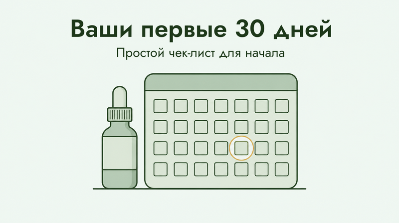 Ваши первые 30 дней на миноксидиле