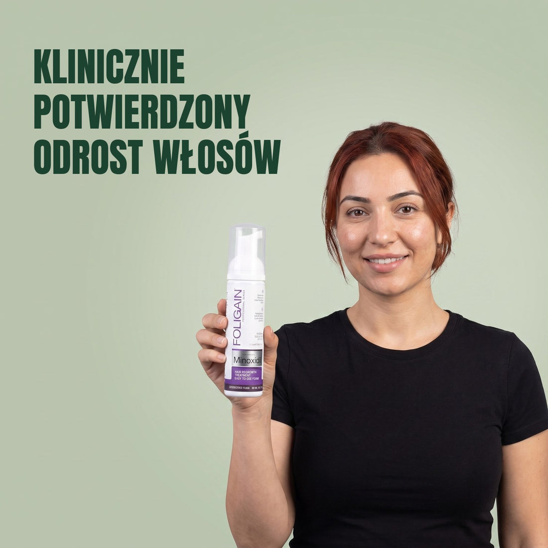 Foligain Pianka z Minoksydylem 2% dla Kobiet - Zapas na 6 miesięcy — opakowanie produktu na białym tle