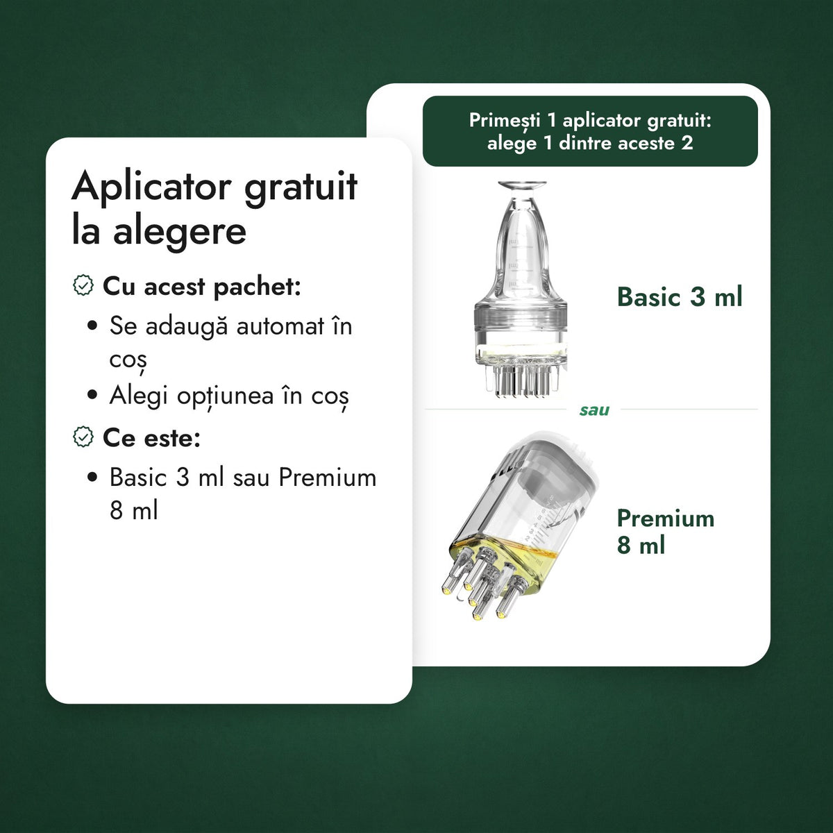 Aplicator gratuit la alegere
