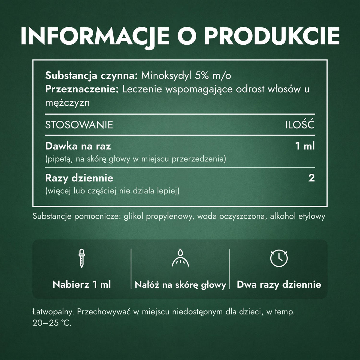 Informacje o produkcie: Foligain Low Alcohol minoksydyl 5% dla mężczyzn
