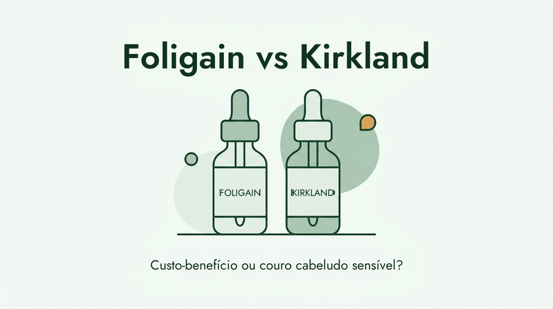 Foligain versus minoxidil Kirkland