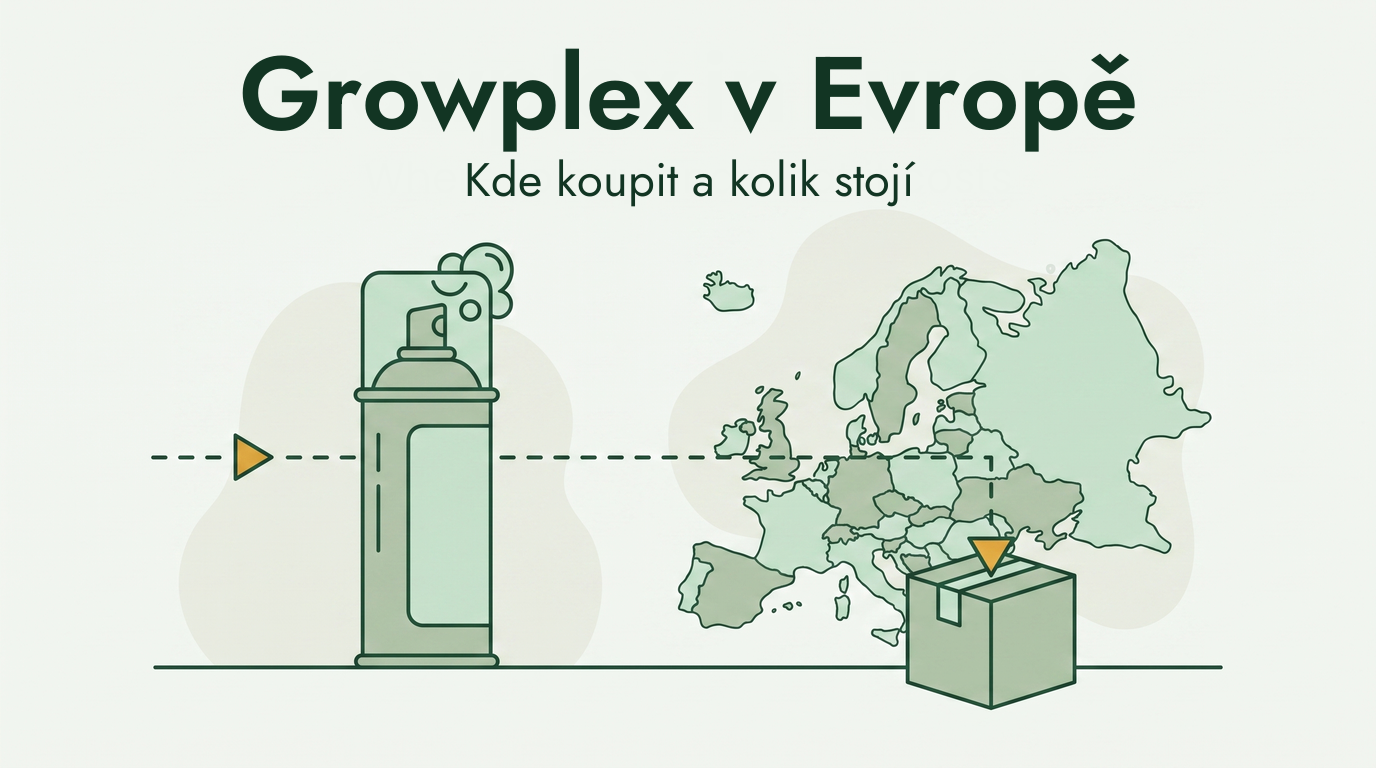 Kde koupit pěnu Growplex s minoxidilem v Evropě