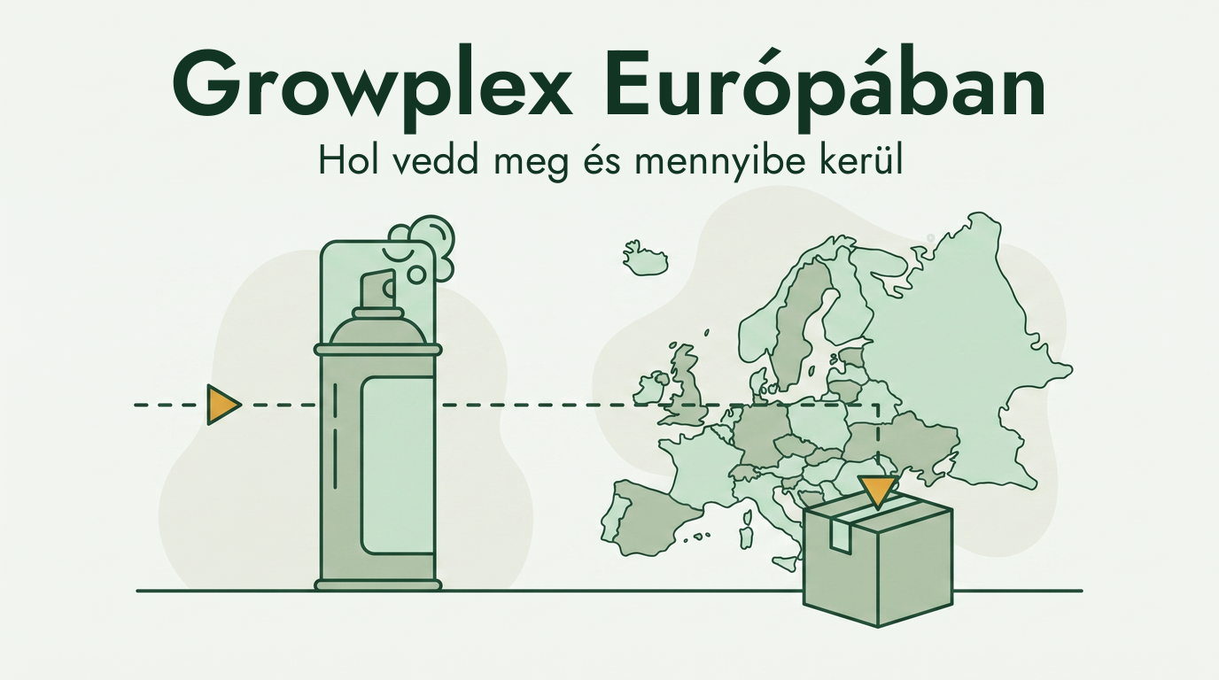 Hol vásárolható Growplex minoxidil hab Európában