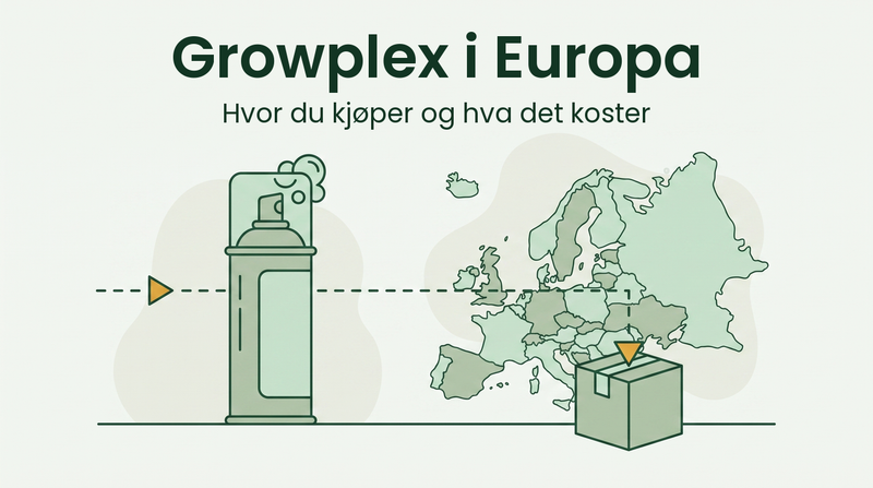 Where to buy Growplex minoxidil foam in Europe