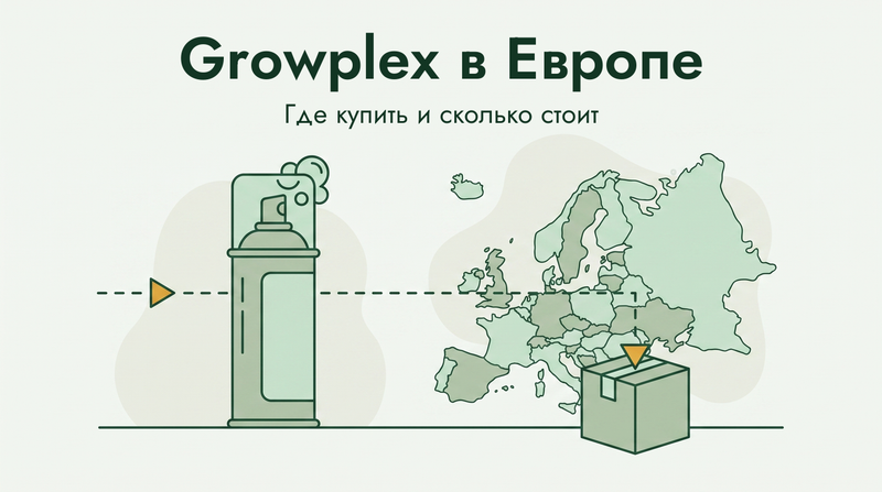 Where to buy Growplex minoxidil foam in Europe