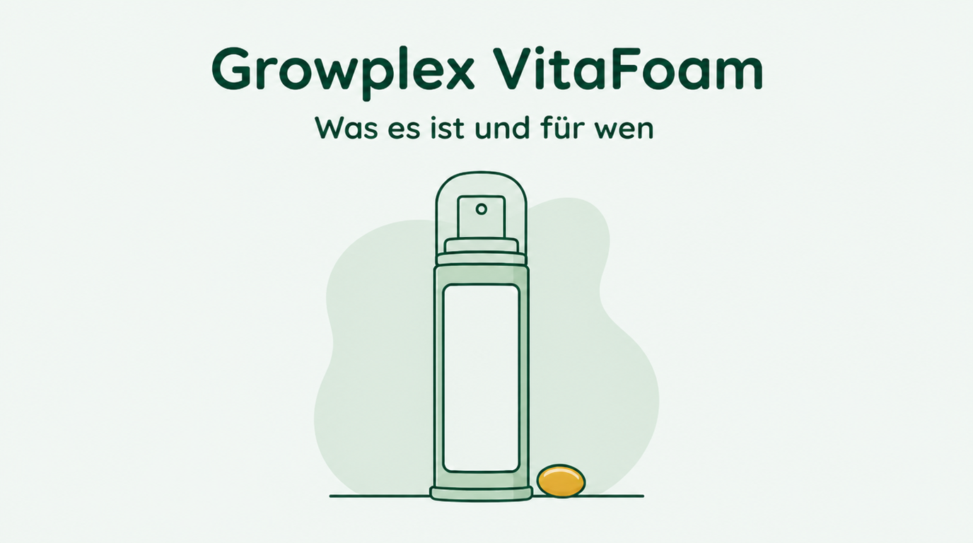 Growplex VitaFoam Minoxidil-Schaum im Test