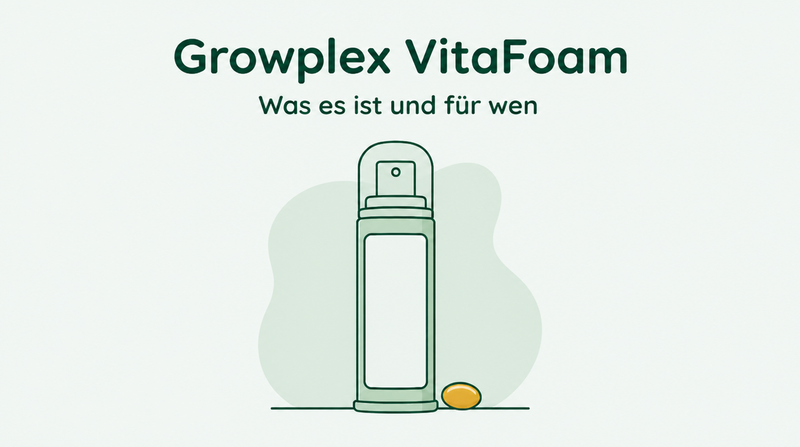 Growplex VitaFoam Minoxidil-Schaum im Test