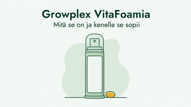 GrowPlex VitaFoam -minoksidiilivaahdon arvostelu