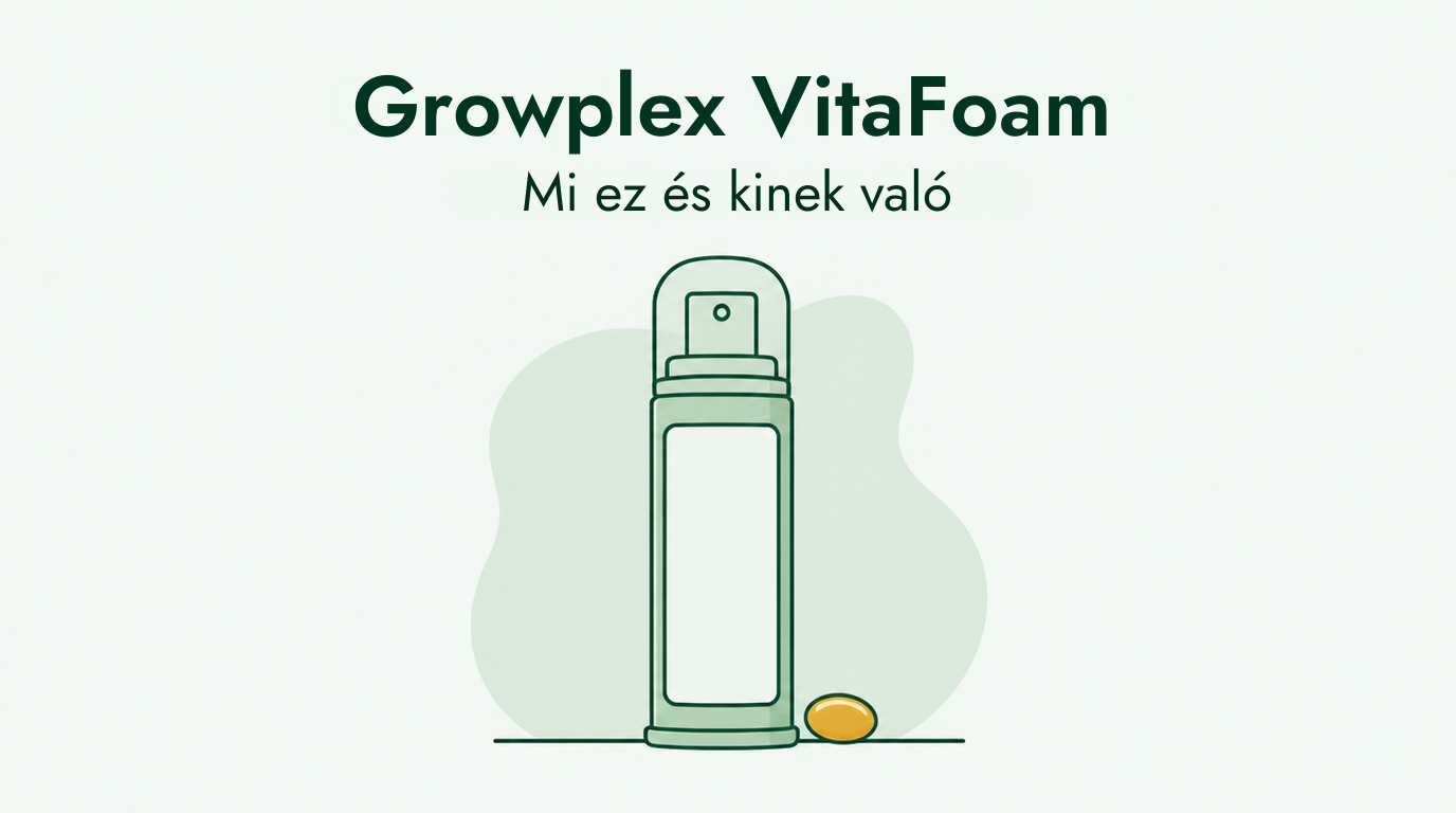 Growplex VitaFoam minoxidil hab – értékelés