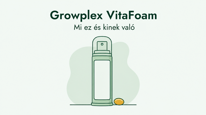 Growplex VitaFoam minoxidil hab – értékelés
