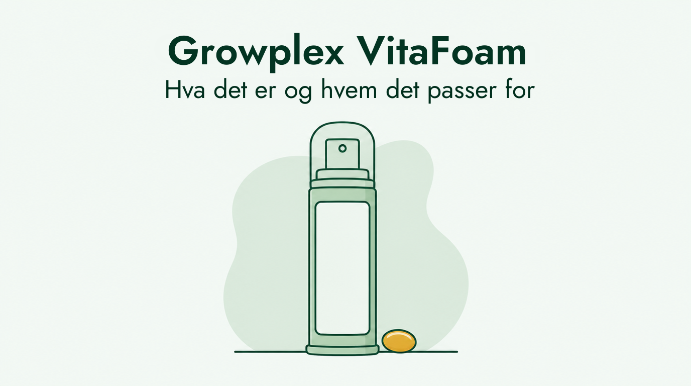 Growplex VitaFoam minoksidilskum, anmeldelse