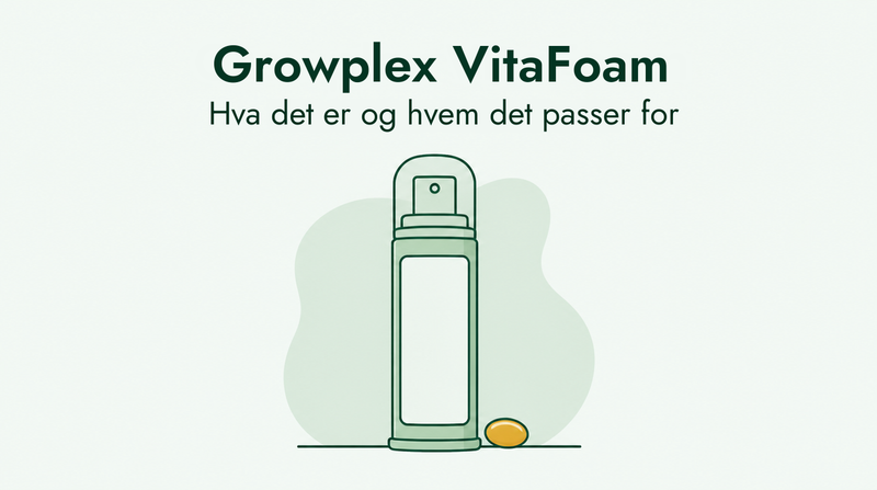 Growplex VitaFoam minoksidilskum, anmeldelse