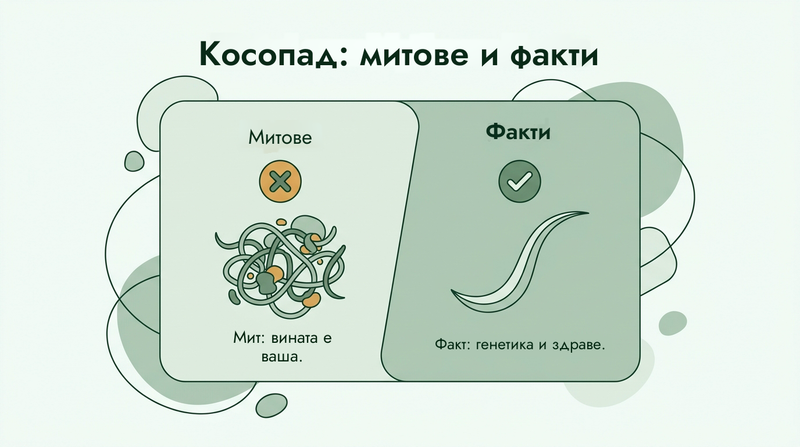 Митове срещу факти за косопада