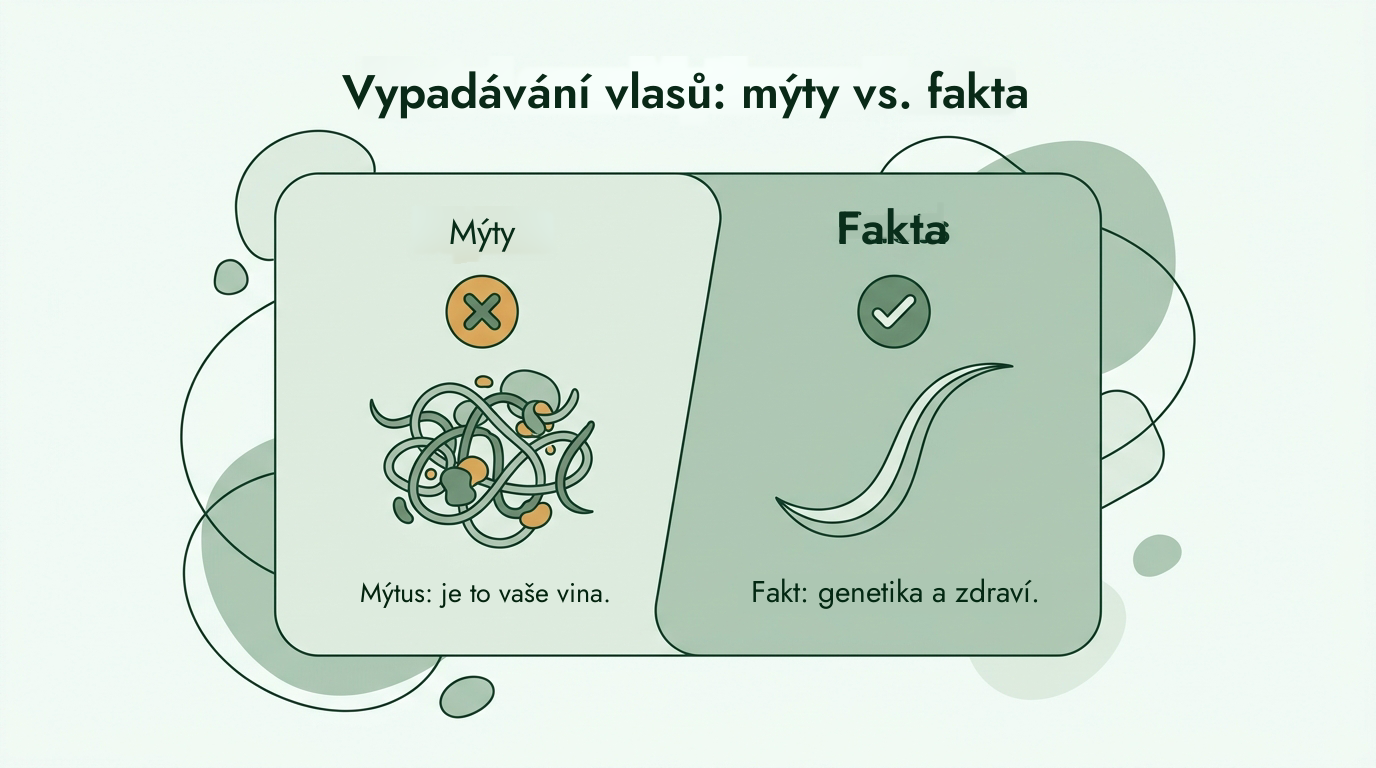 Mýty a fakta o vypadávání vlasů