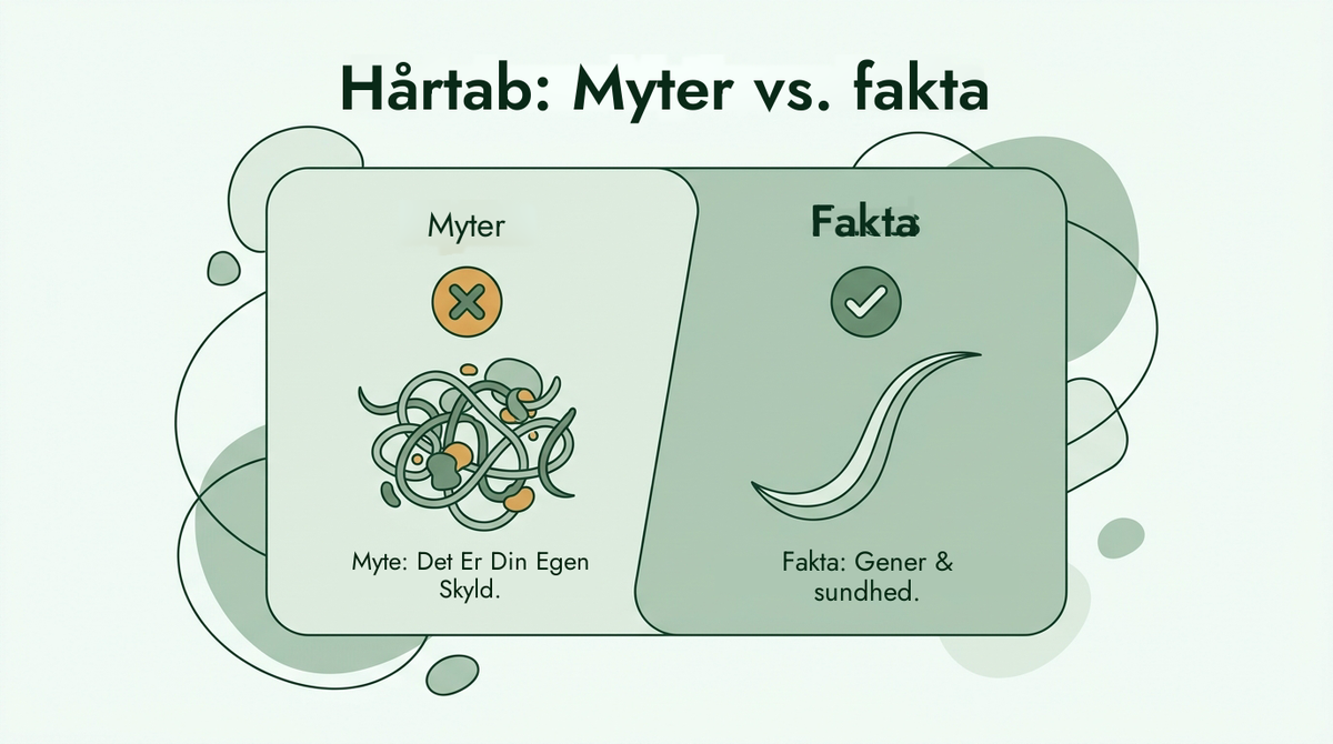 Myter og fakta om hårtab