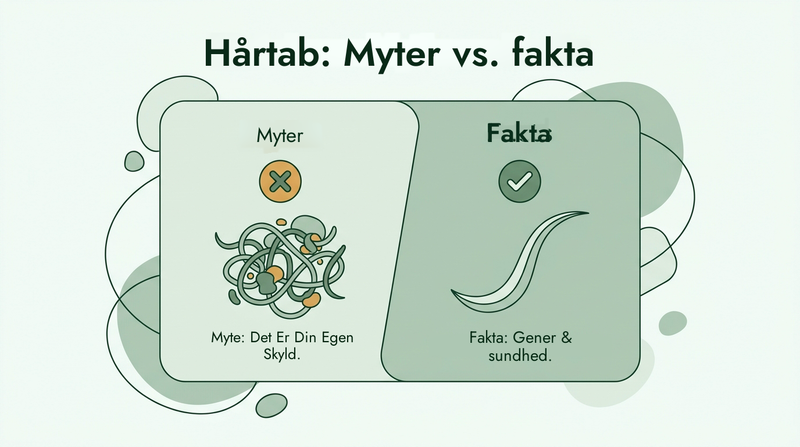 Myter og fakta om hårtab