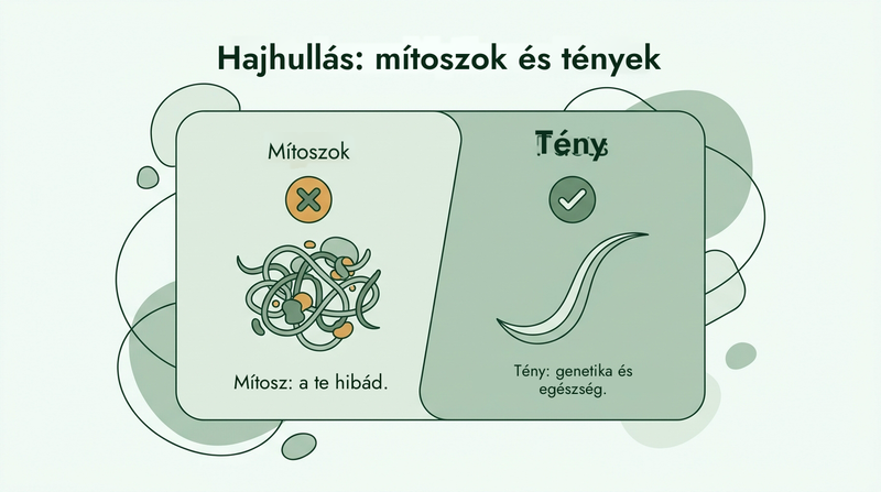Hajhullással kapcsolatos mítoszok és tények