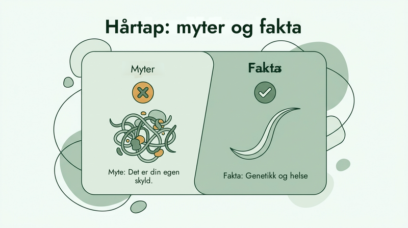 Myter og fakta om hårtap