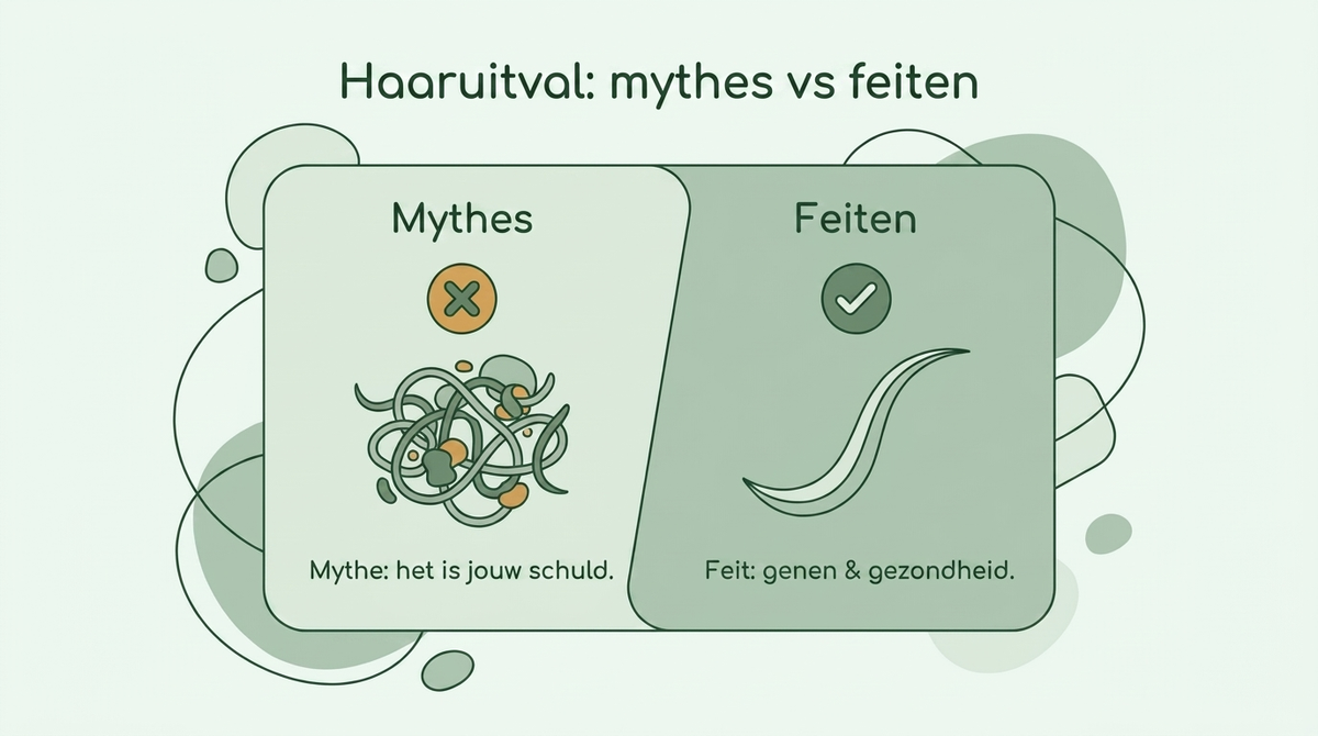 Mythes versus feiten over haarverlies