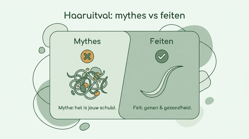 Mythes versus feiten over haarverlies