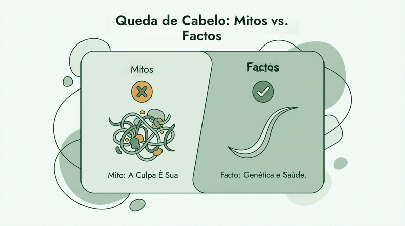 Mitos e factos sobre a queda de cabelo