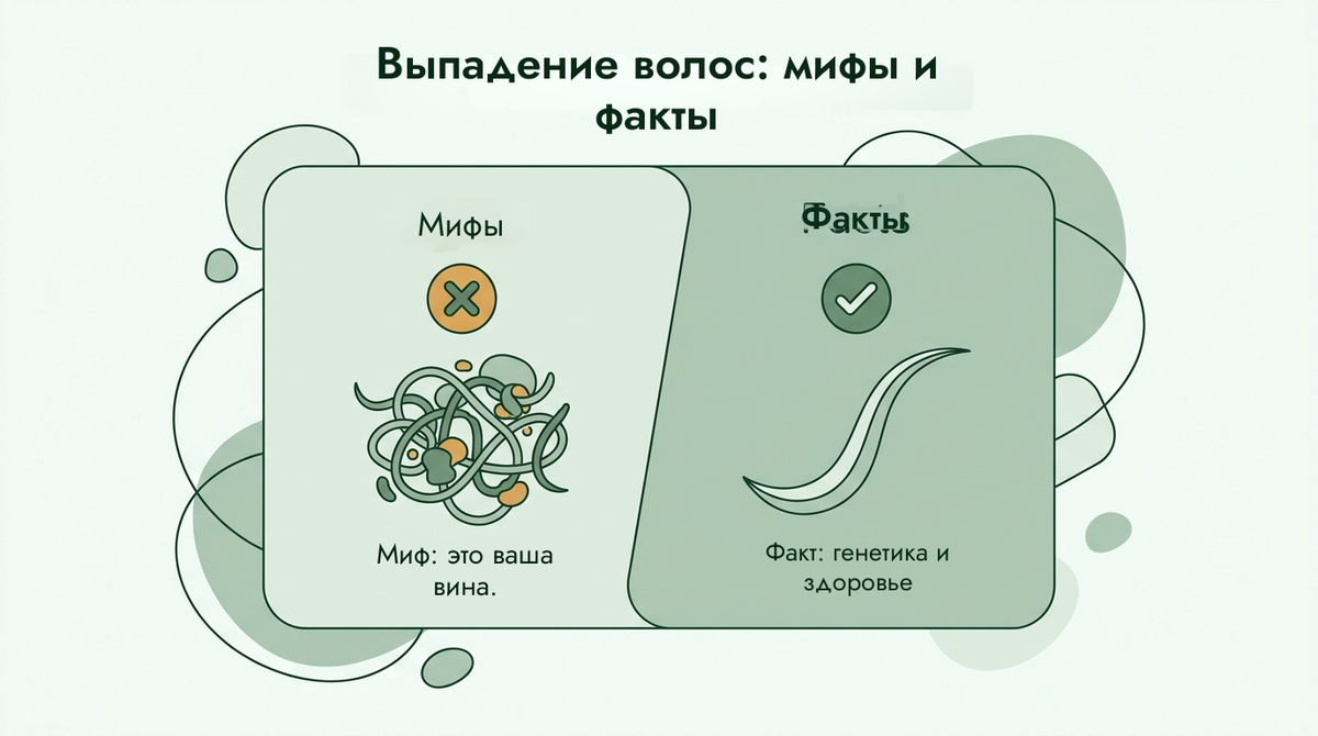 Мифы и факты о выпадении волос