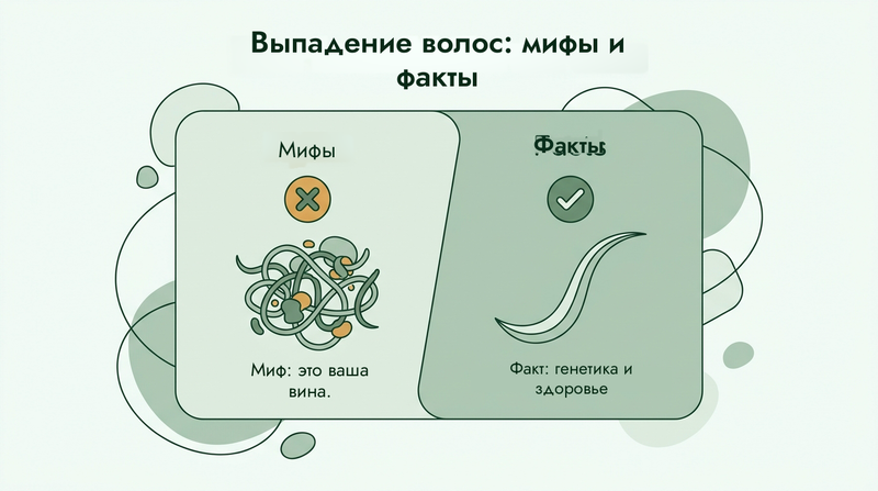 Мифы и факты о выпадении волос