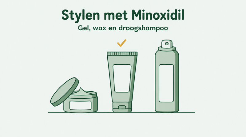 Producten met minoxidil gebruiken