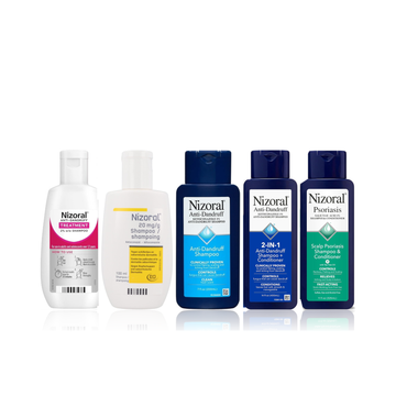 Nizoral shampoo-kollektion