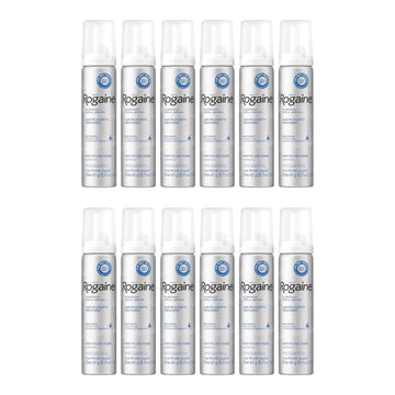 Rogaine Minoxidil Foam 5% for Men - 12 month supply, 12 x 60 g foam cans