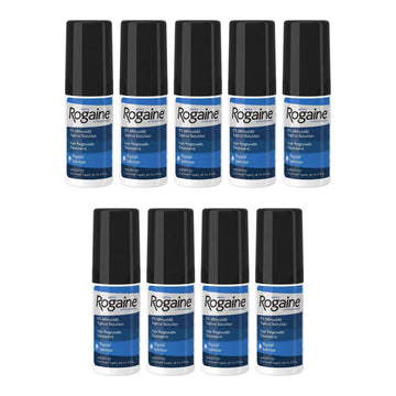 Rogaine Minoxidil Lotion 5% for Men - 9 month supply, 9 x 60 ml bottles